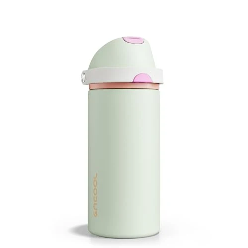 Clean Insulated Water Bottle with Straw Sophisticated