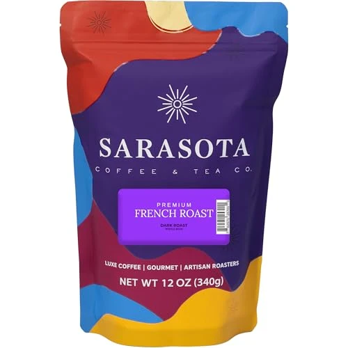 Luxury French Roast Whole Bean Coffee 12 Ounce Classic