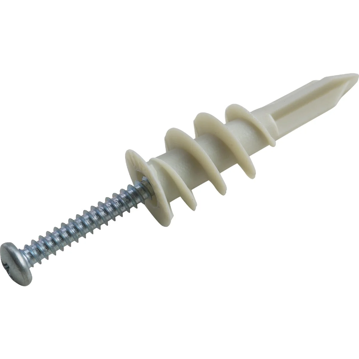 Optimized Hillman 8 Nylon Wallboard Self-Drilling Anchor with Screws 10 Ct. Specialty