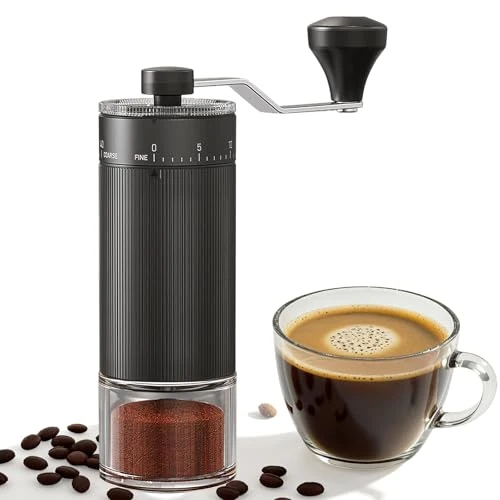 Official Mini Manual Coffee Grinder With 40 Adjustable Settings Healthy