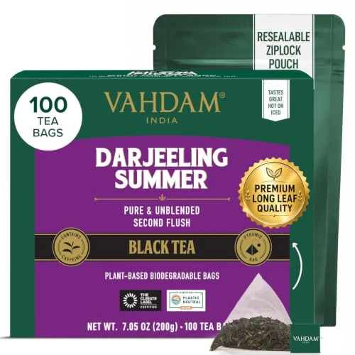 Smooth Darjeeling Tea Bags 100 Count Fast