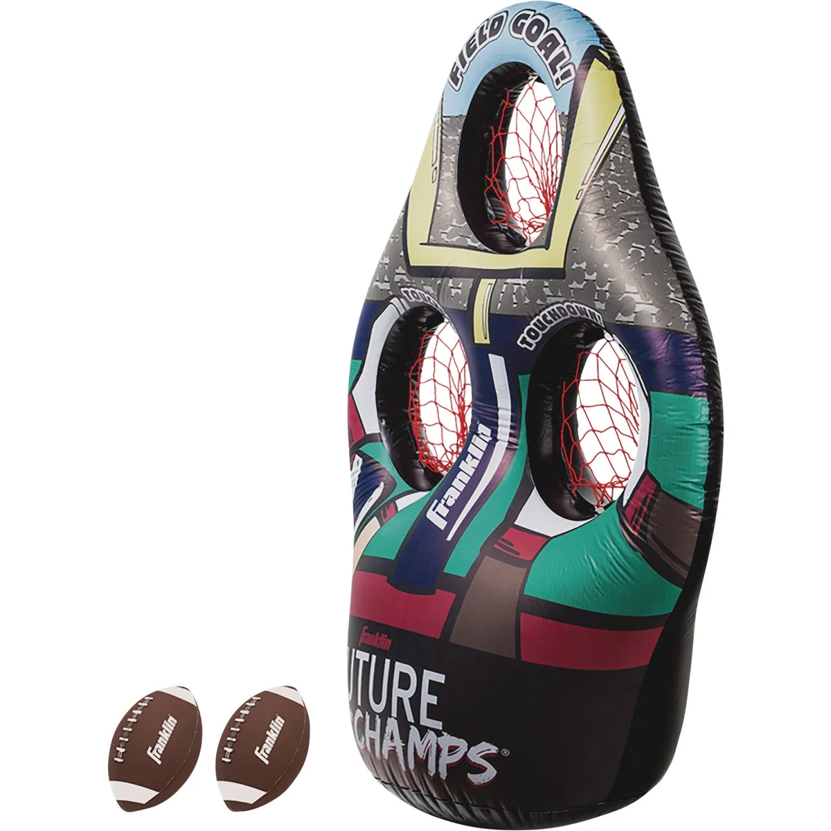 Versatile Franklin NFL Inflatable 3-Hole Football Target Official