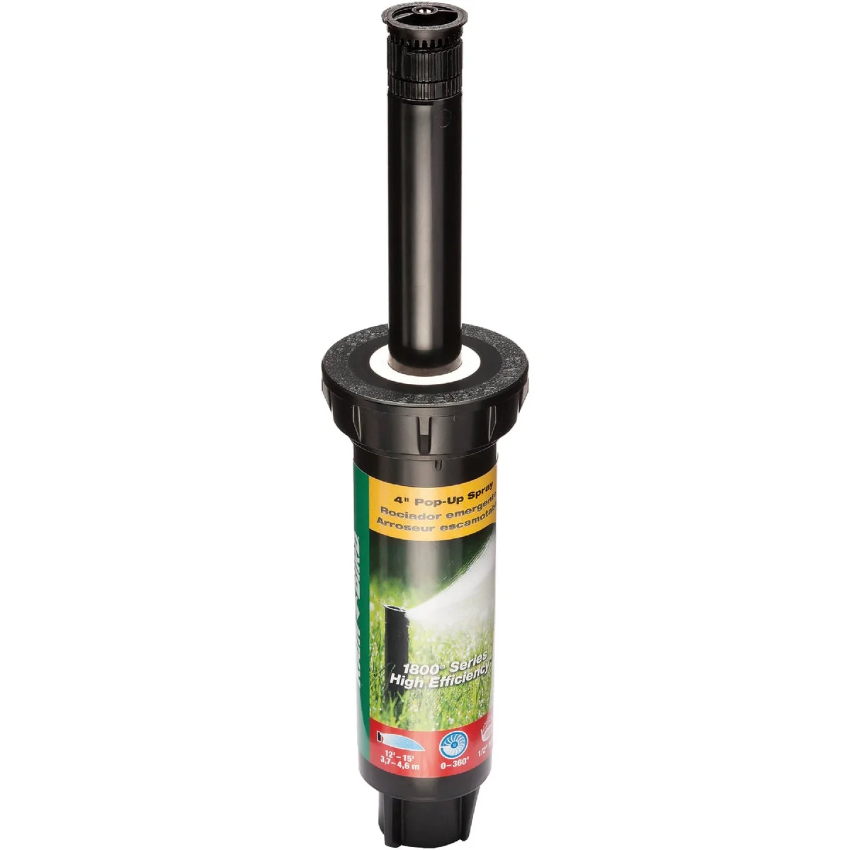 Practical Rain Bird 4 In. 15 Ft. Variable Adjustable Arc High Efficiency Pop-up Head Contemporary