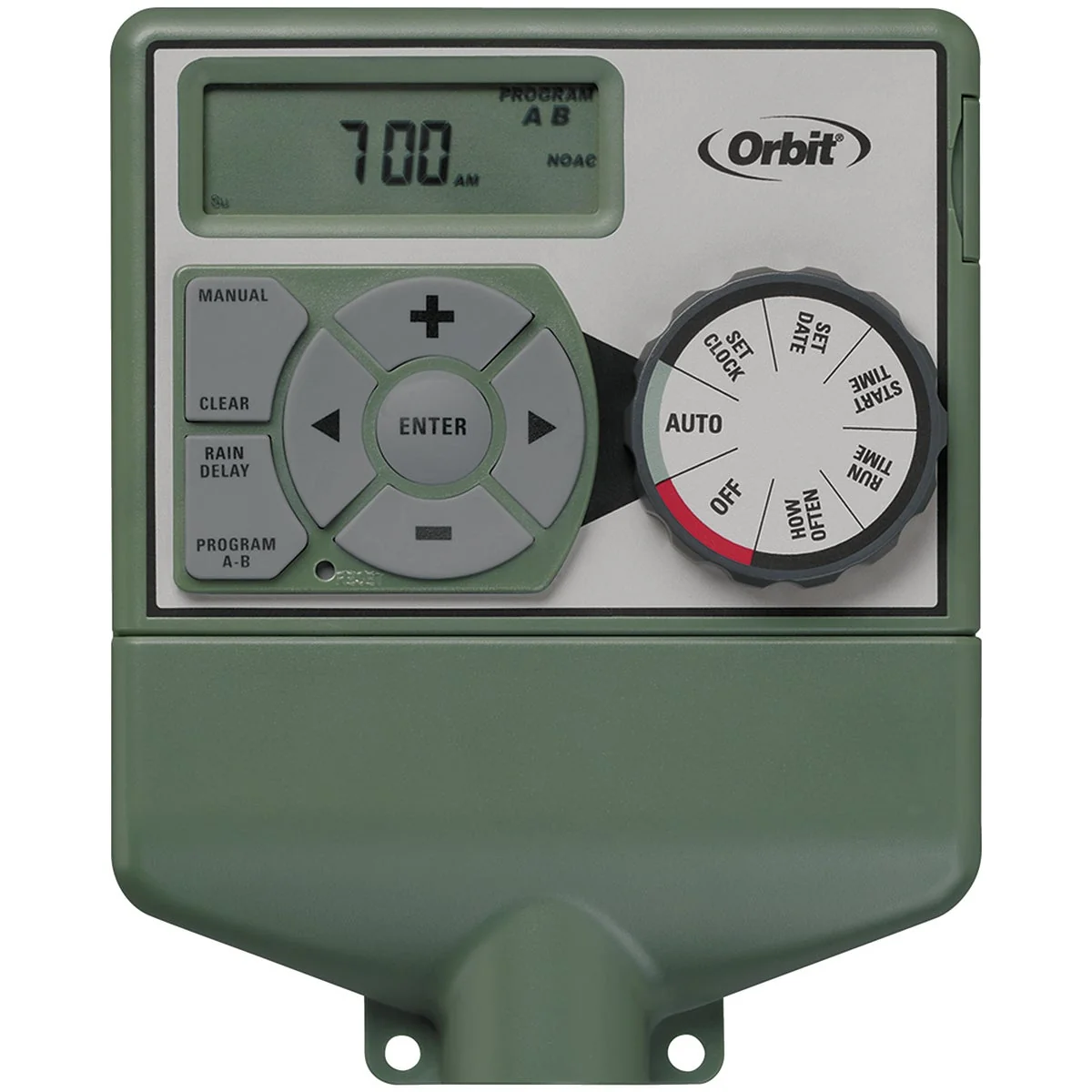 Authentic Orbit WaterMaster Dual Program 6-Station Indoor Mount Plug-In Sprinkler Timer Functional