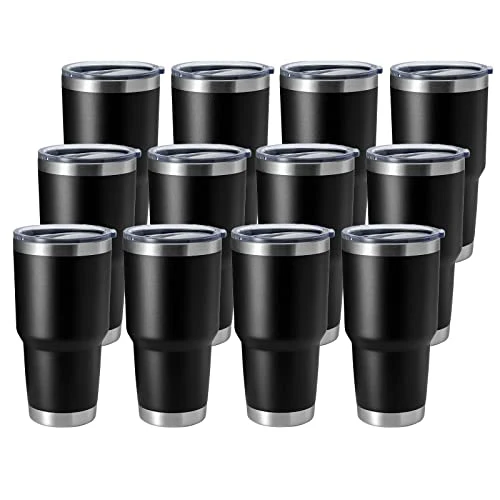 Fine 30oz Stainless Steel Tumbler 12 Count Expertly Made