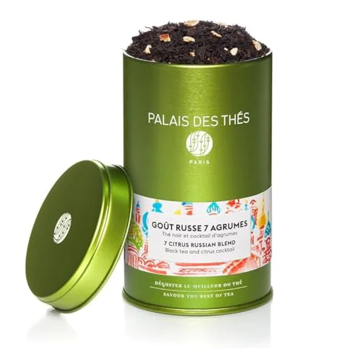 Unique Black Tea Organic 7 Citrus Russian Blend 3.5 Ounce Quality