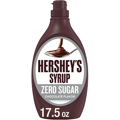 Premium Zero Sugar Chocolate Syrup Bottles 105 Fl Oz Minimalist