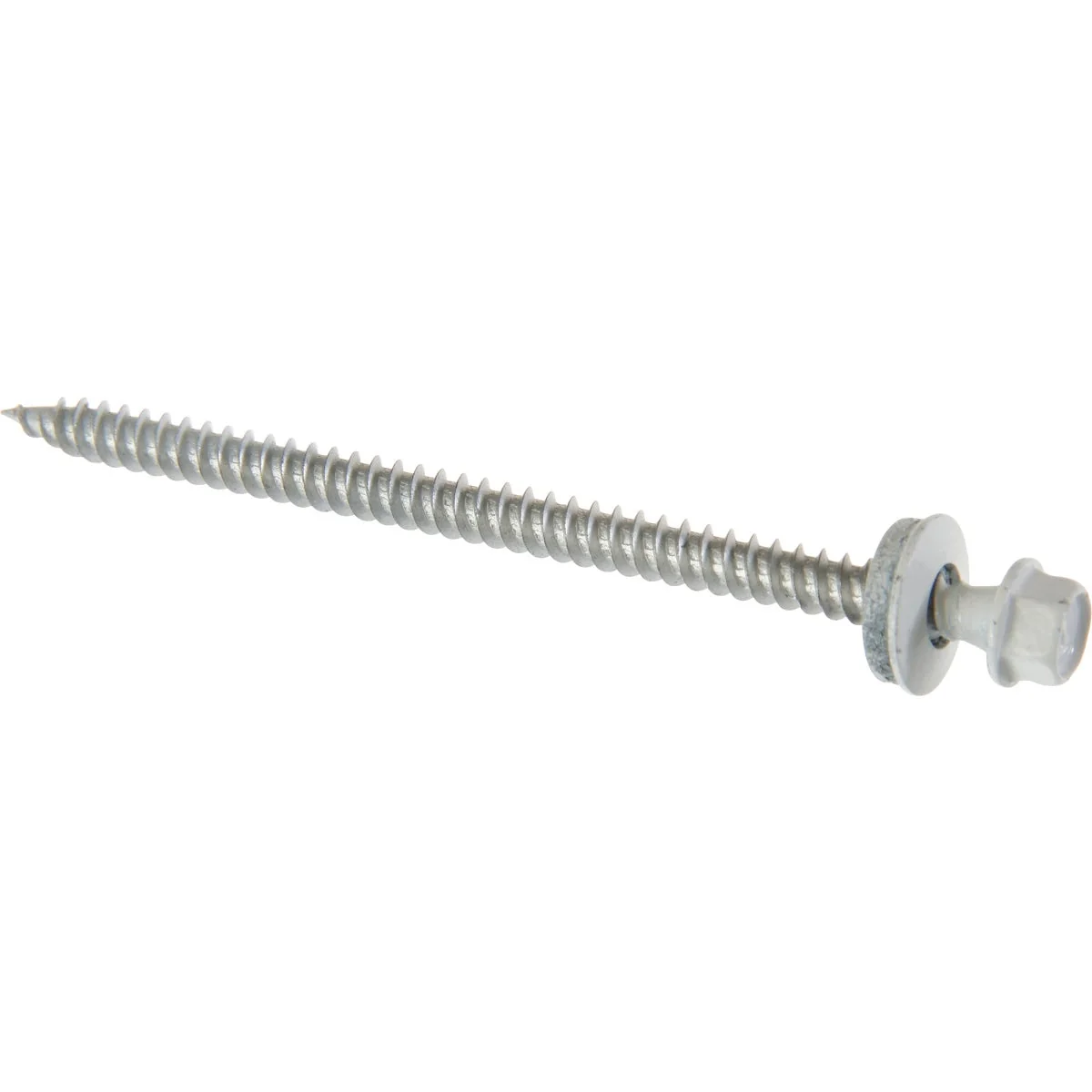 Sophisticated Do it 9 x 1 In. Hex Washered White Framing Screw 250 Ct. Classic
