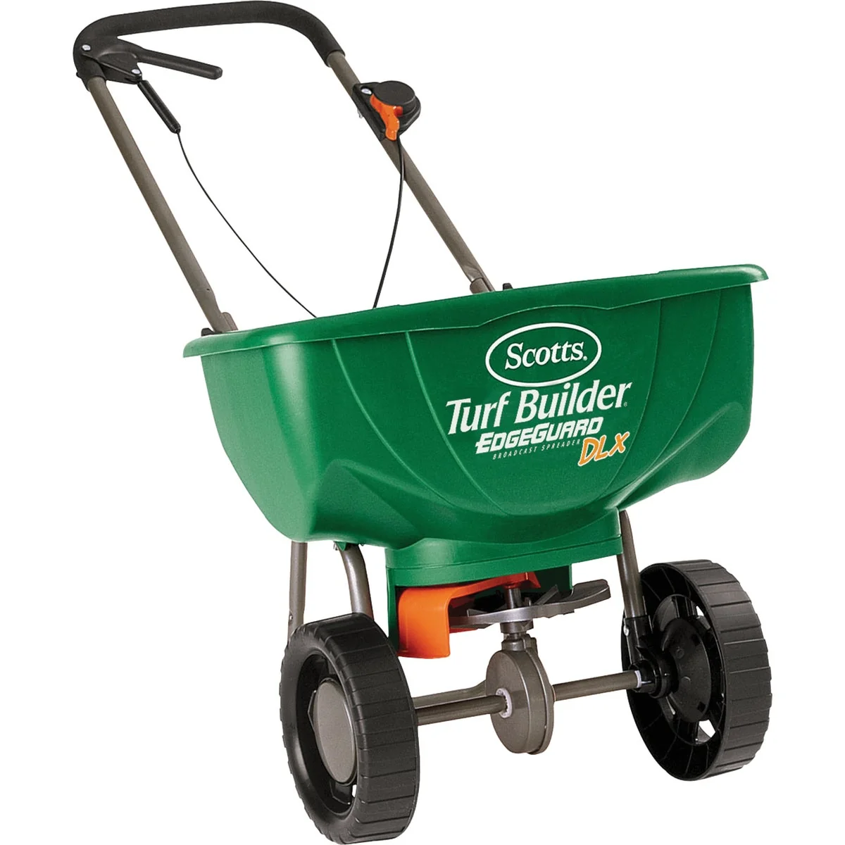 First-Class Scotts Turf Builder EdgeGuard DLX Broadcast Fertilizer Spreader Original Design