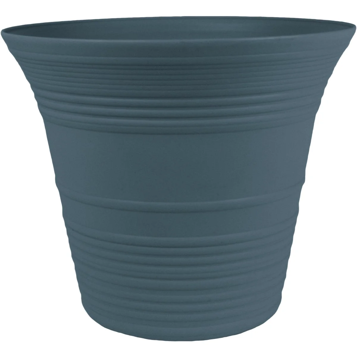 Powerful Myers Sedona 9 In. Dia. Polypropylene Slate Blue Planter Professional