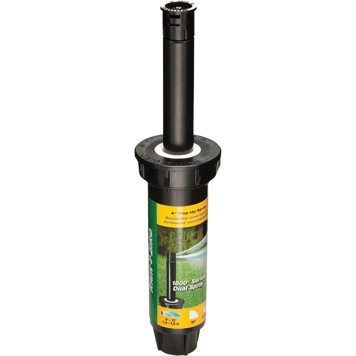 Premium Rain Bird 4 In. Quarter Circle Dual Spray Pop-Up Head Convenient