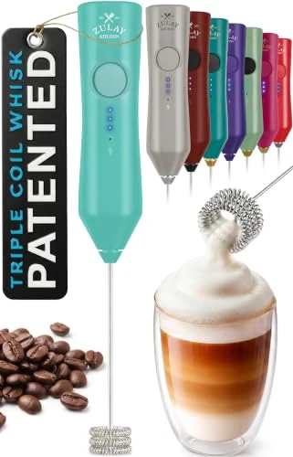 Fast Rechargeable Milk Frother Handheld Reliable