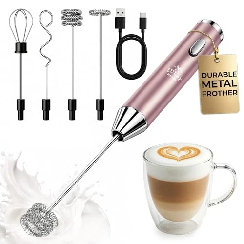 Unique Rechargeable Milk Frother Handheld Certified