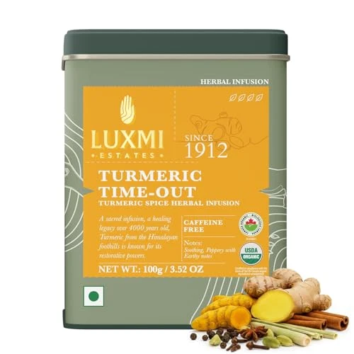 Premium Material Estates Turmeric Time 3.52 Ounce Minimalist
