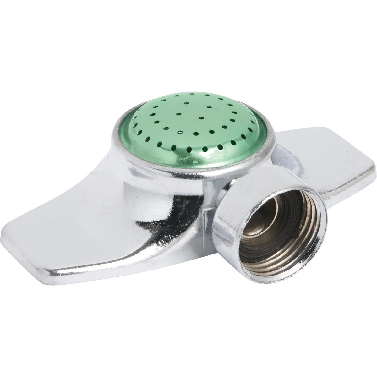 Organic Garden Metal 30 Ft. Dia. Spot Stationary Sprinkler Metallic Green High-Quality