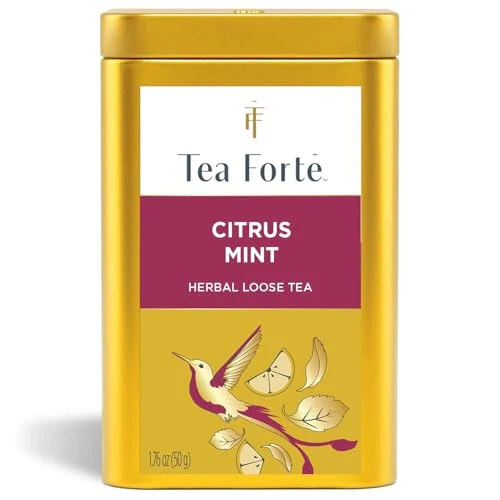 Traditional Citrus Mint Loose Leaf Tea Canister Smooth