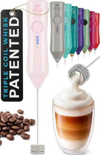 Original Design Rechargeable Milk Frother Handheld User-Friendly