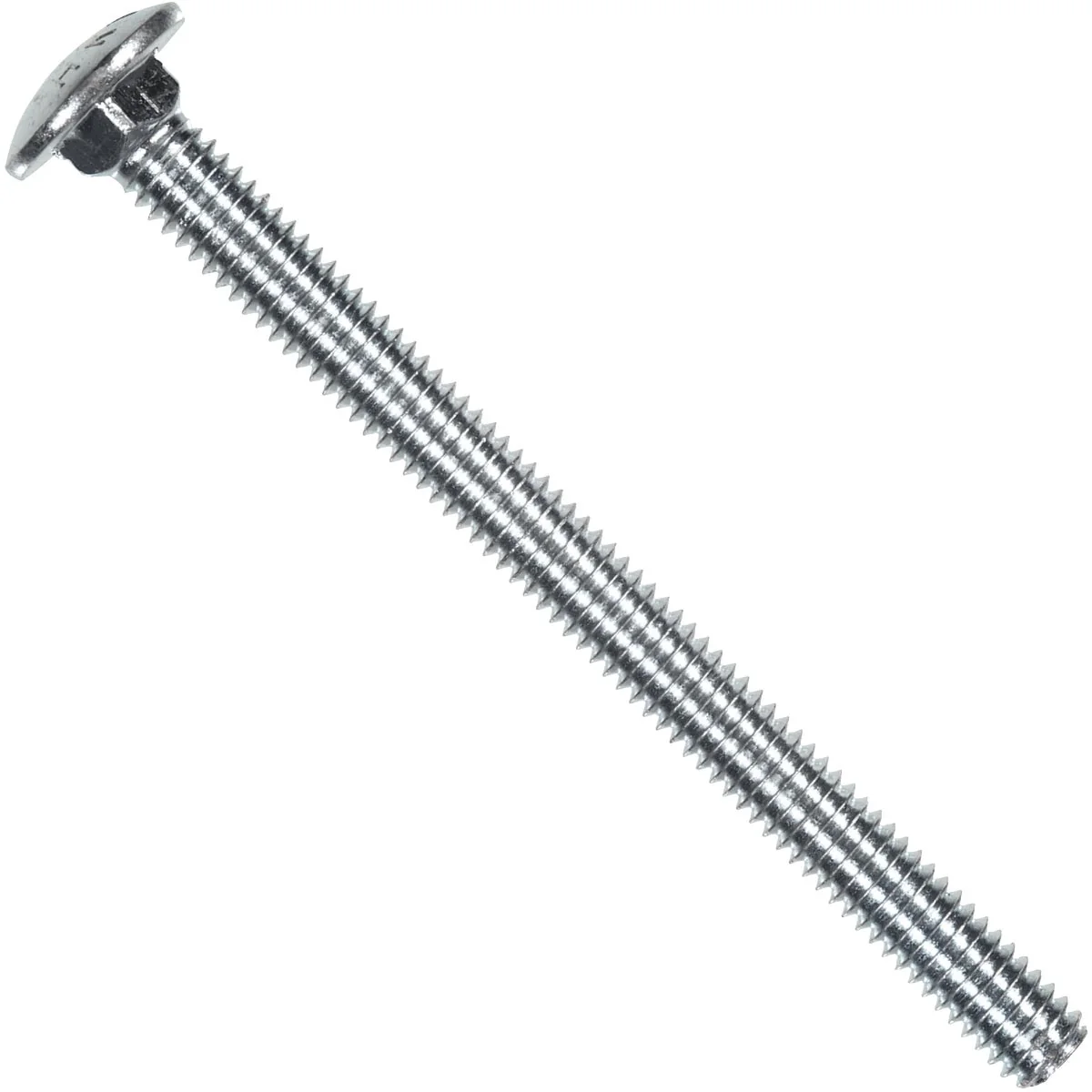 Advanced Hillman 1 2 In. x 4-1 2 In. Grade 2 Zinc Carriage Bolt 25 Ct. Minimalist