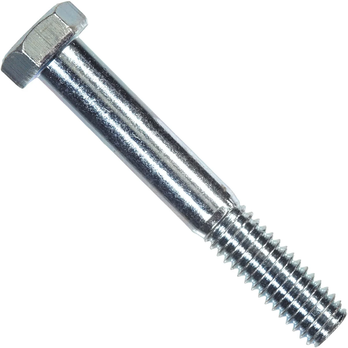 Dependable Hillman 1 4 In. x 1-1 4 In. Grade 2 Zinc Hex Bolts 100 Ct. Lightweight