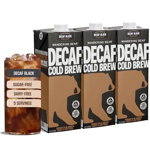 Lightweight Decaf Cold Brew Coffee 96 Fl Oz Easy-to-Use