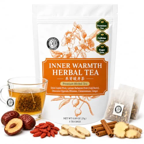 Sustainable Inner Warming Comfort Daily Vitality Traditional Chinese Herbal Tea for Modern Wellness 5 Count Lightweight