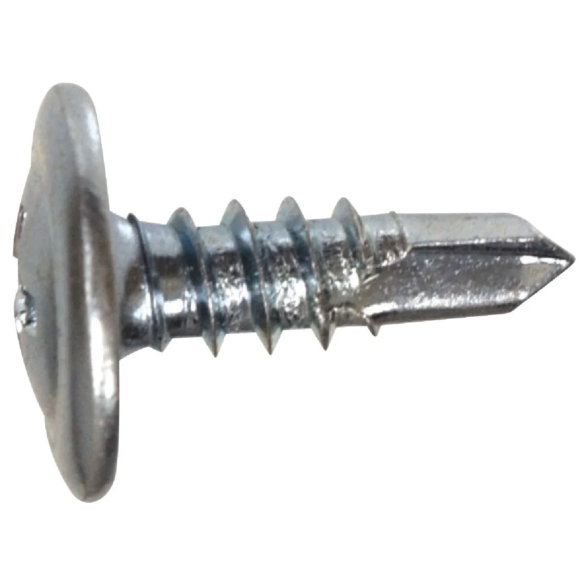 Innovative Hillman 8 x 1-1 4 In. Zinc Modified Truss Head Self Drilling Lath Screw 100 Ct. Premium Material
