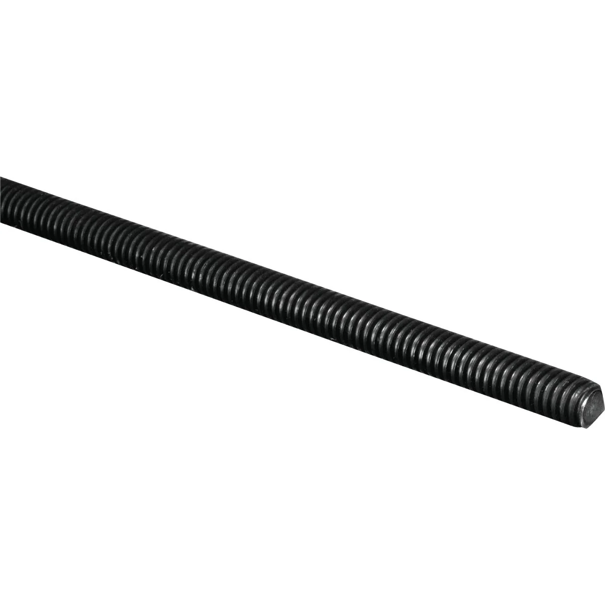 Refined HILLMAN Steelworks 1 4 In. x 3 Ft. Hardened Steel Threaded Rod Specialty