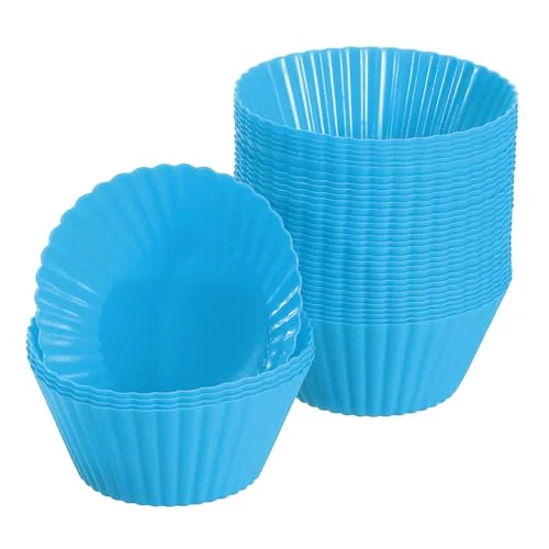 Excellent 36Pcs Silicone Cupcake Liners Fine