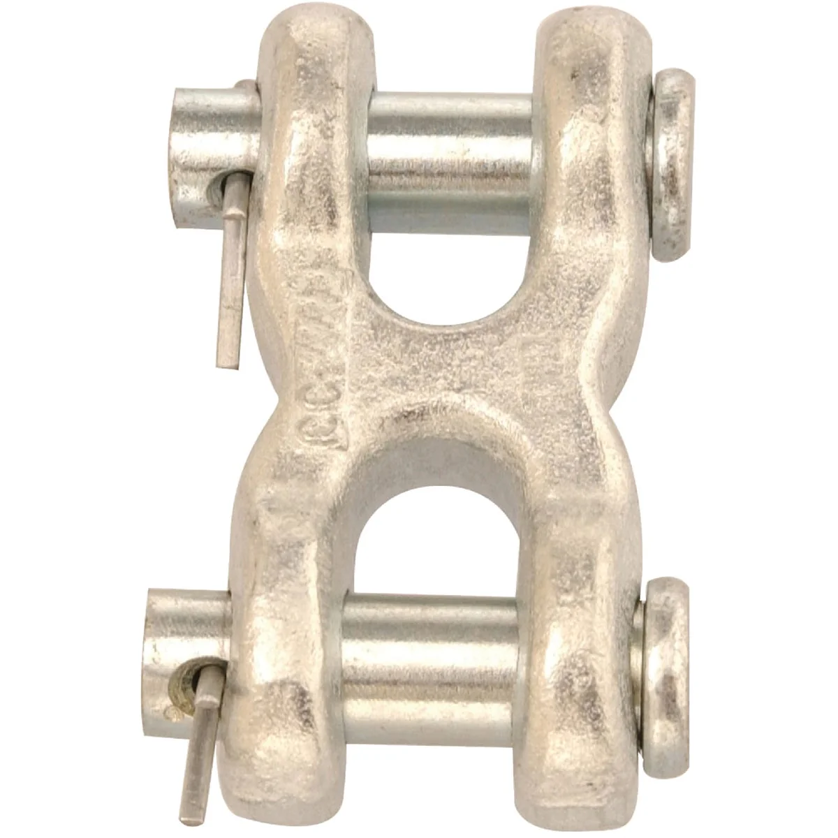 Advanced Campbell 1 4 In. x 5 16 In. Zinc-Plated Forged Steel Double Clevis Mid Link Trendy