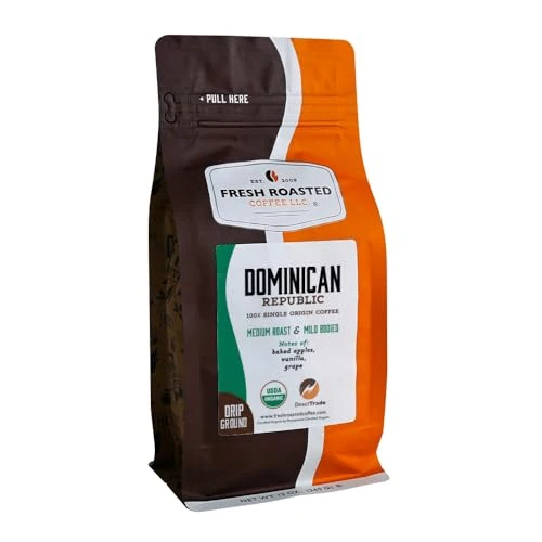 Responsible Organic Dominican Republic Drip Ground Coffee 12 Ounce Optimized