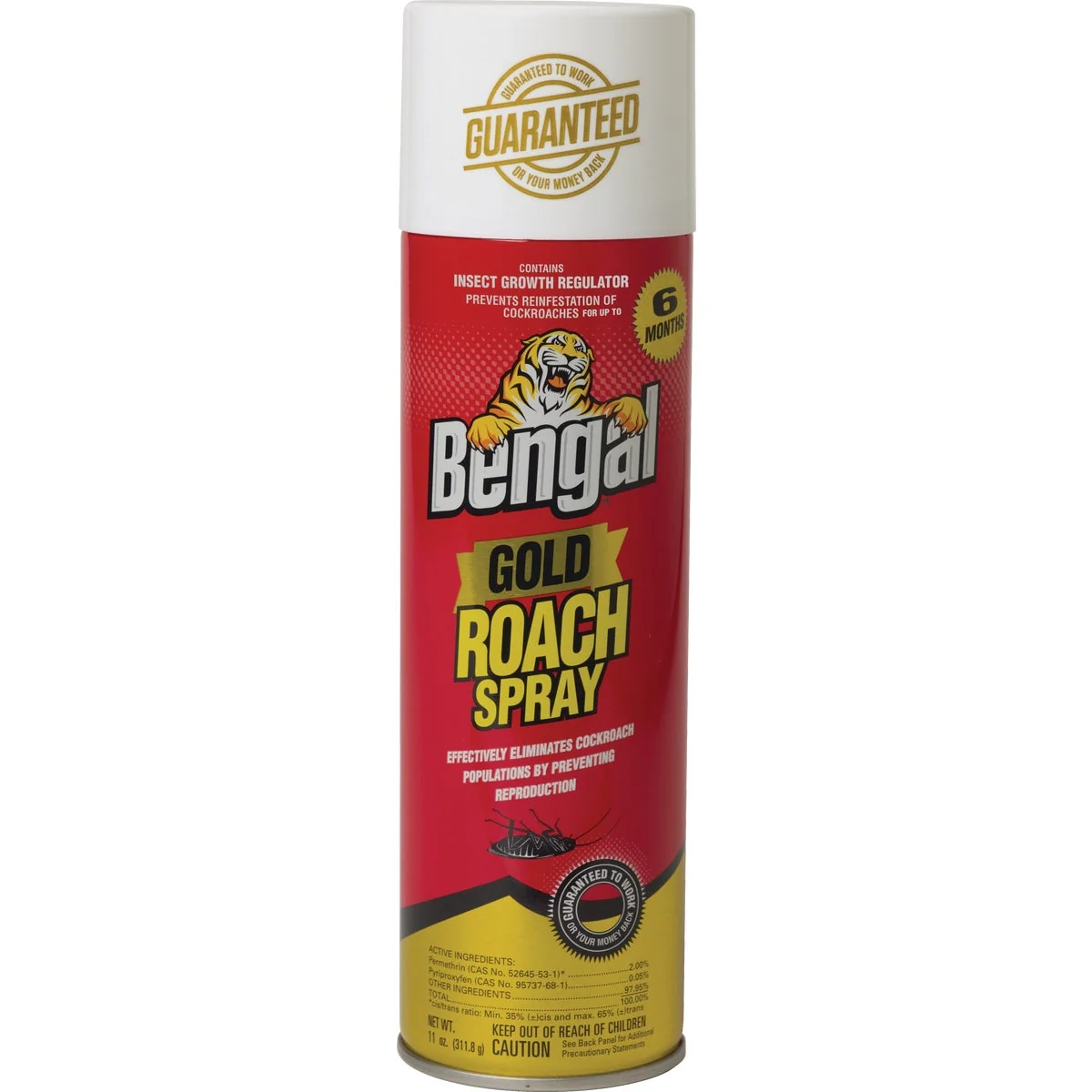 Authentic Bengal Gold 11 Oz. Aerosol Spray Roach Killer Outstanding