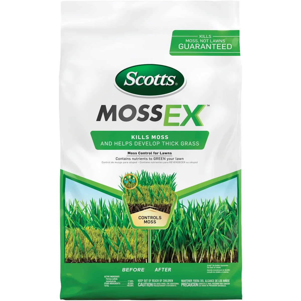 Recyclable Scotts 18.37 Lb. Ready To Use Granules Moss Algae Killer Innovative