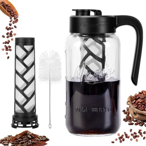 Innovative Cold Brew Coffee Maker Glass 2 Count Specialty