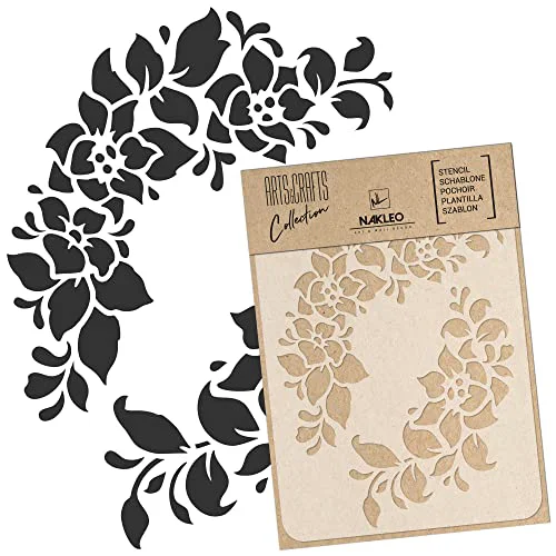 Contemporary Painting Stencil for Crafts A4 8.3 x 11.8 Smooth