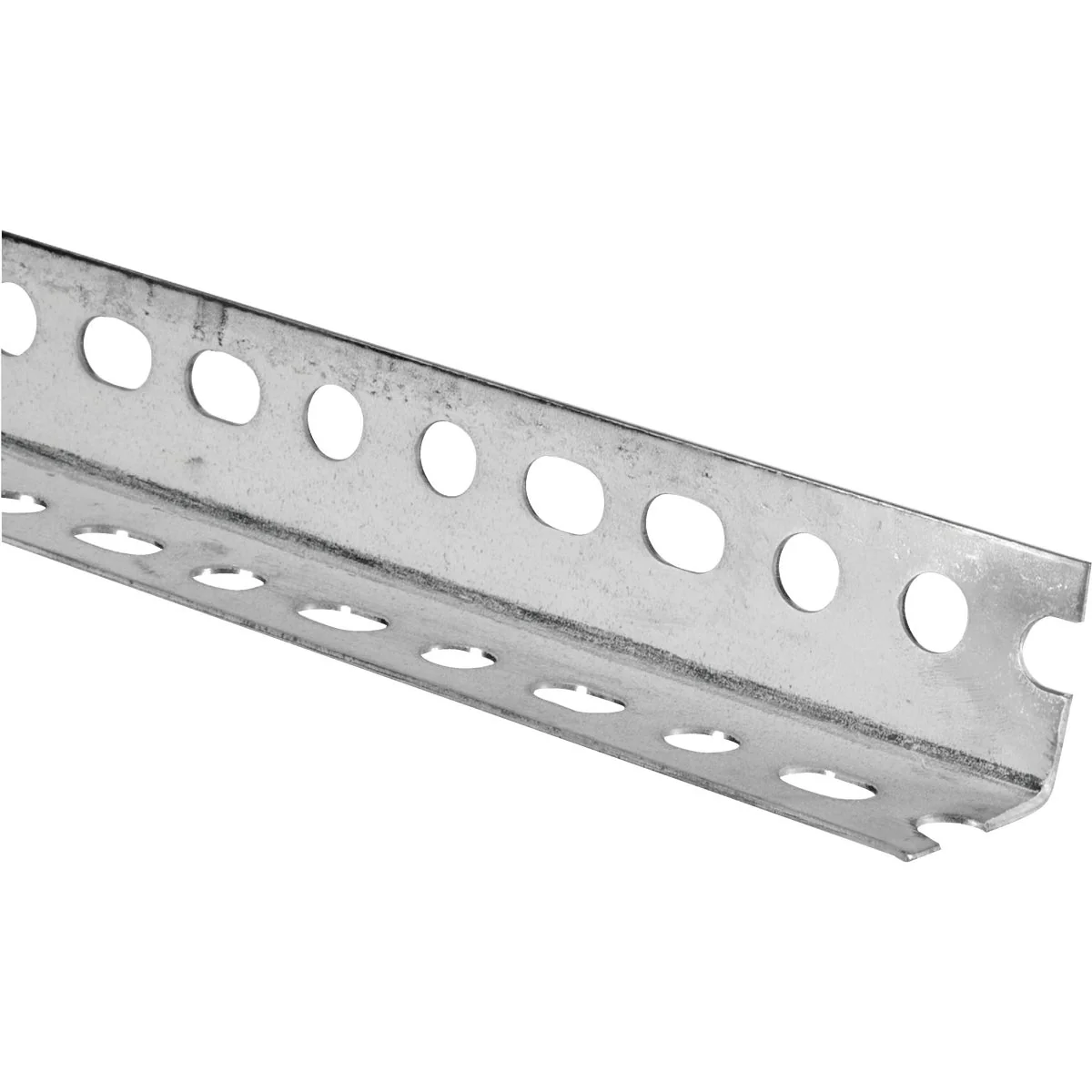 Premium Material HILLMAN Steelworks Galvanized 1-1 2 In. x 4 Ft. Slotted Angle Proven