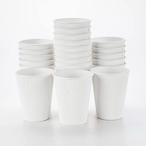 Stylish 12 Ounce Disposable Cups Pure