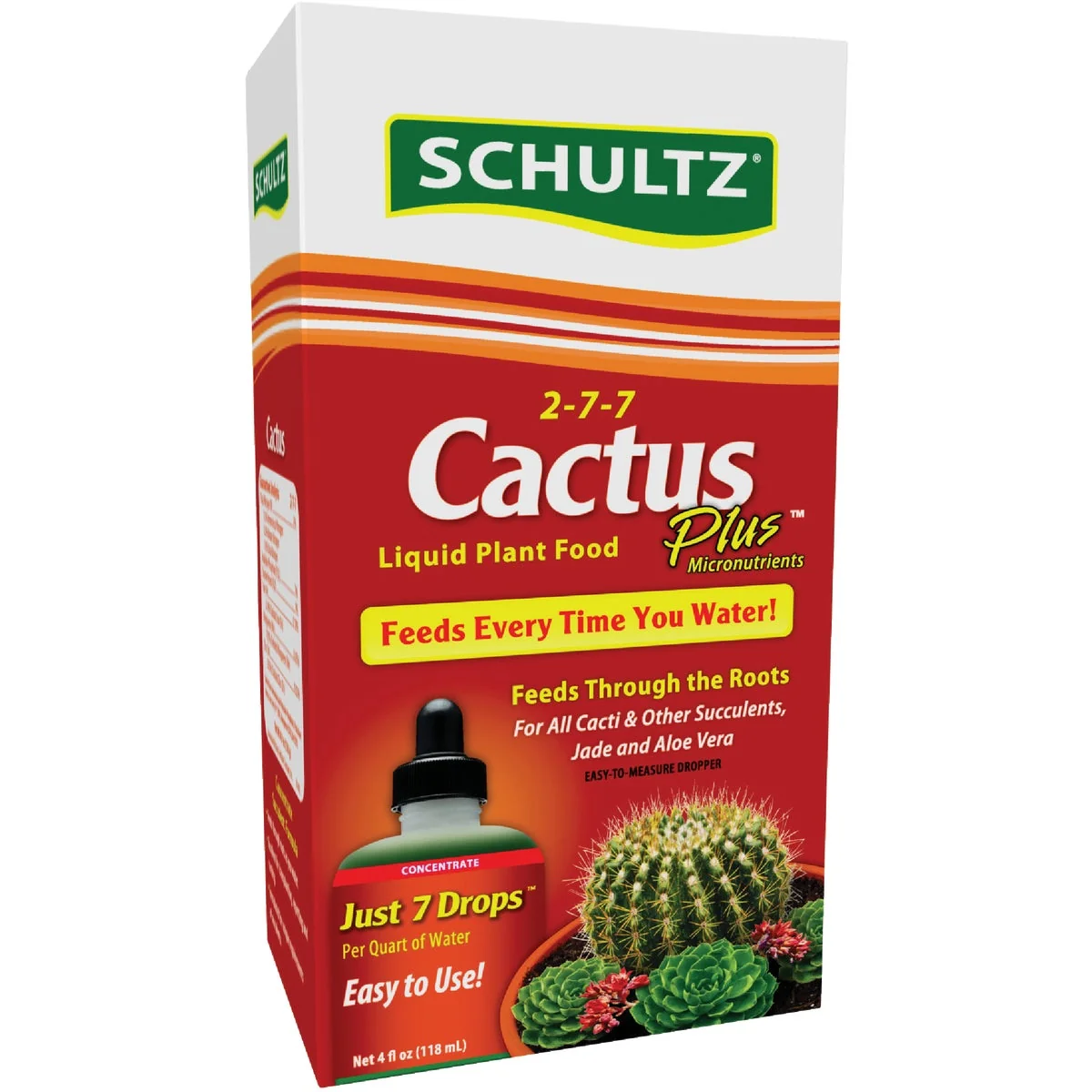 Proven Schultz Cactus Plus 4 Oz. Concentrate 2-7-7 Liquid Plant Food Efficient
