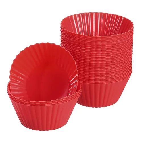 Quality 36Pcs Silicone Cupcake Liners Clean