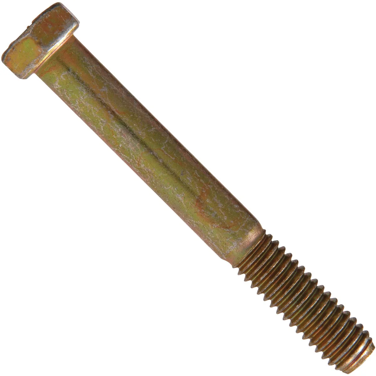 Trendy Hillman 3 8 In. x 1 In. Grade 8 Yellow Dichromate Hex Head Cap Screw 100 Ct. Official