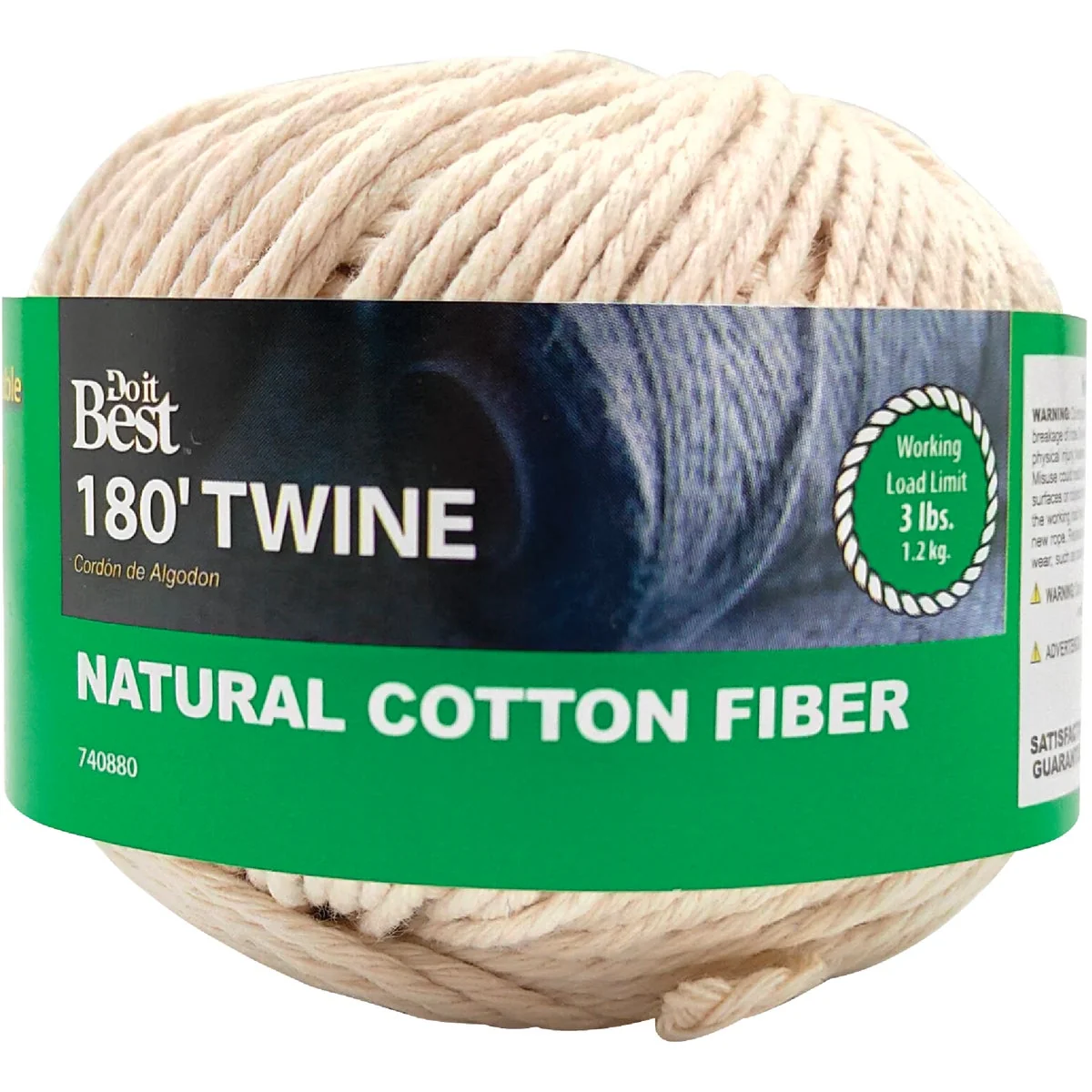 Verified Do it 21 x 180 Ft. Natural Cotton Twine Selected