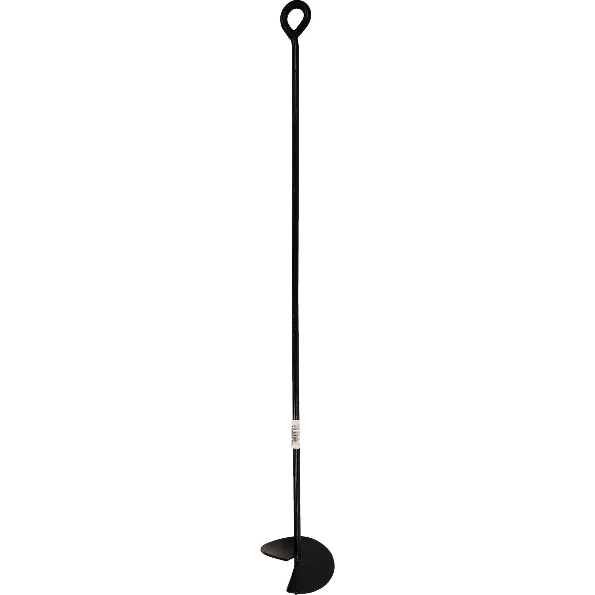 Artisan Midwest Air Tech 6 In. x 48 In. Black Steel Screw-In Earth Anchor Innovative