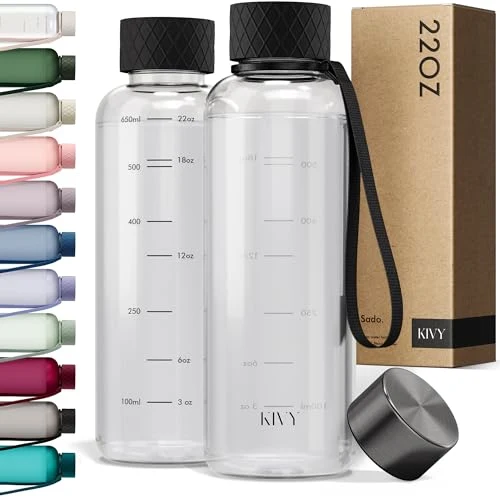 Sustainable Slim Water Bottle 22oz Tritan Proven
