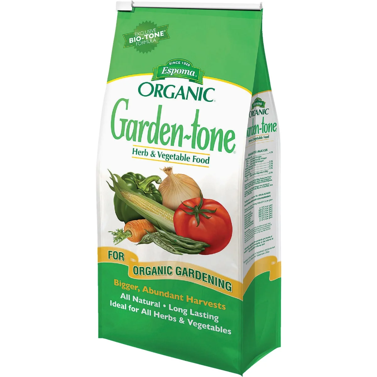 Genuine Espoma Organic 4 Lb. 3-4-4 Garden-tone Dry Plant Food Verified