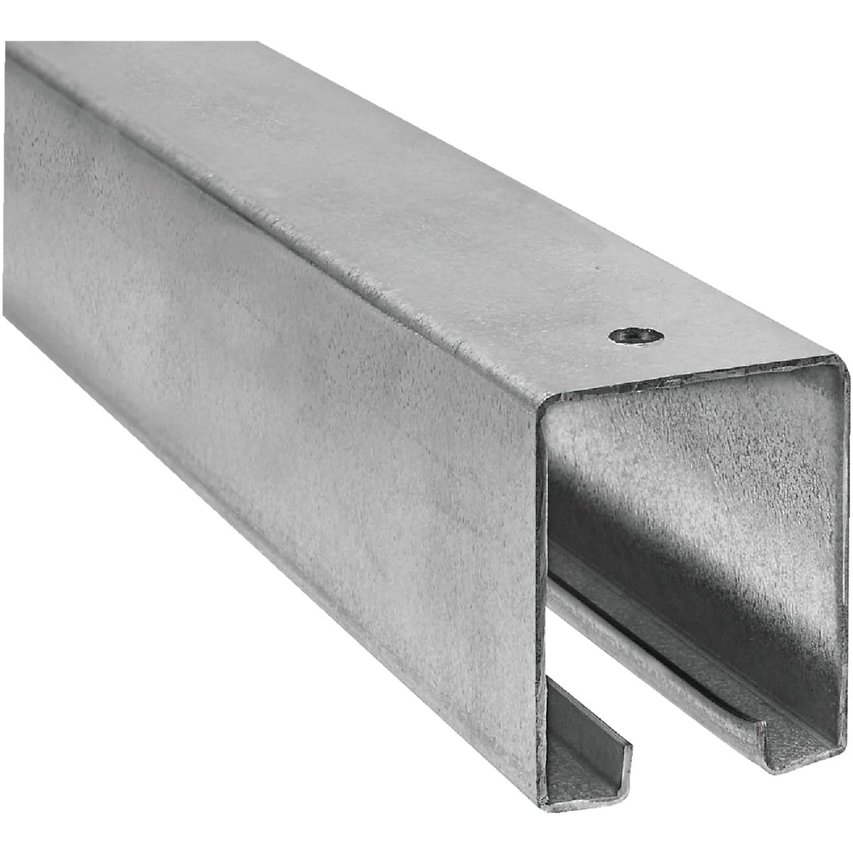Expertly Made National 5116 10 Ft. Galvanized Box Rail Barn Door Rail Soft