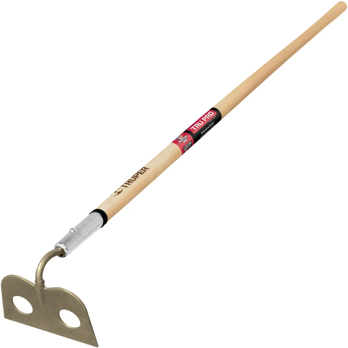 Carefully Designed Truper Pro 60 In. Wood Handle Forged Mortar Hoe Smooth