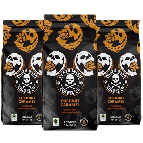 Superior Coconut Caramel Ground Coffee 27 Ounce Lightweight