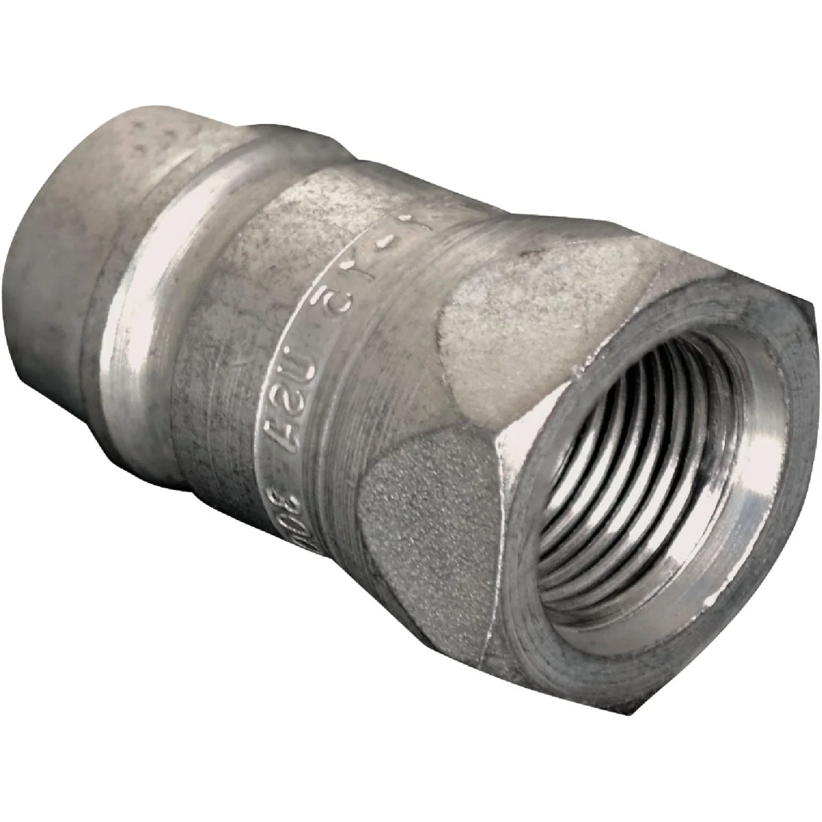 Authentic Apache 1 2 In. FNPT Zinc-Plated Brass Hydraulic Hose Male Tip Exceptional