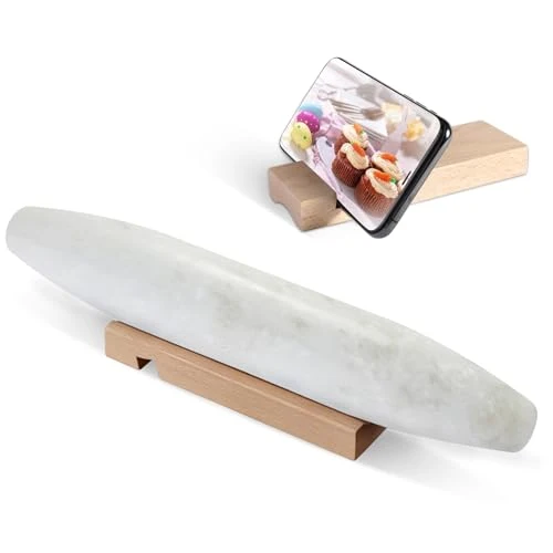 Eco-Friendly African Natural Marble French Rolling Pin Relaxed