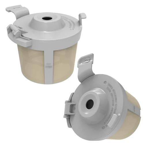 Specialty 2 PCS Durable White Permanent Coffee Filter for Ninja PB051 PB040 PB041ST 2 Count User-Friendly