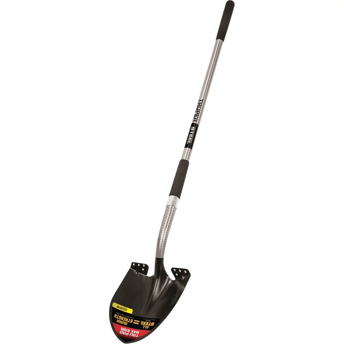 Secure Truper Tru Pro Max Steel 48 In. Long Handle Round Point Shovel User-Friendly